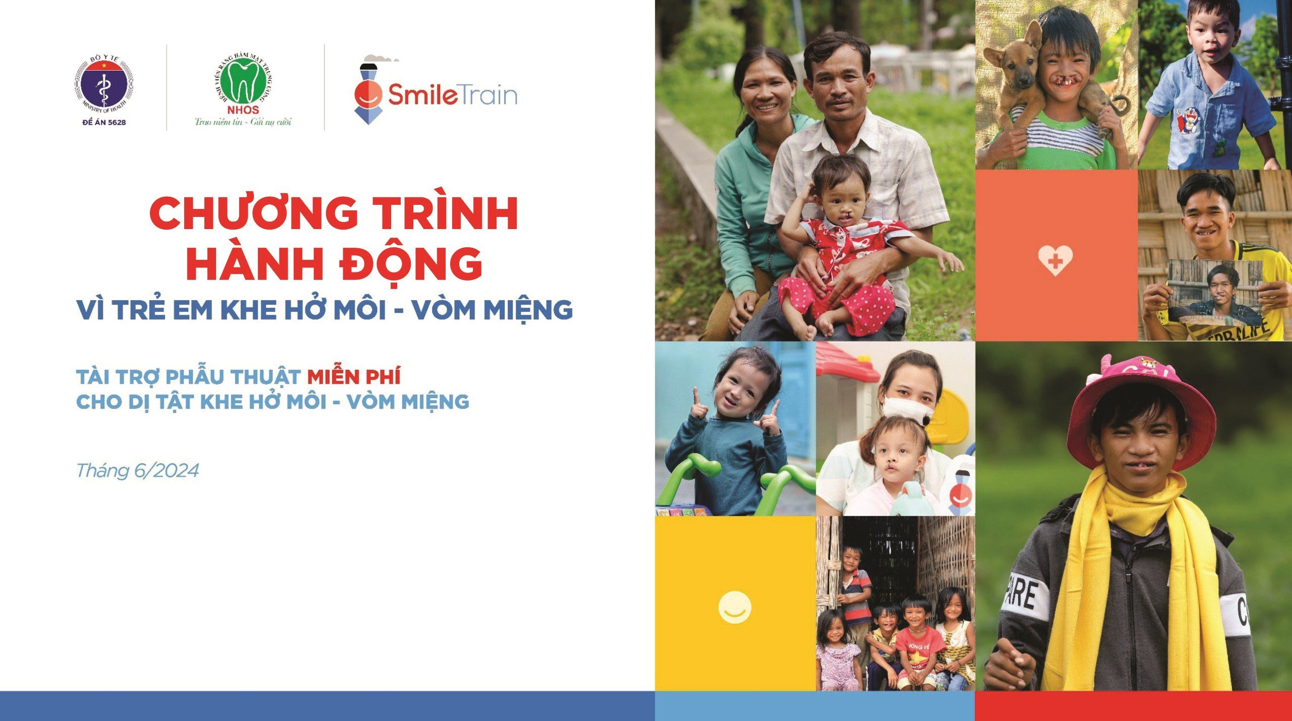 PHÁT ĐỘNG CHƯƠNG TRÌNH HÀNH ĐỘNG VÌ NGƯỜI BỆNH KHE HỞ MÔI – VÒM MIỆNG